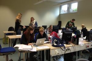 In einem Seminarraum der TAW